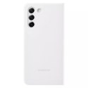 Samsung Smart Clear View Cover étui antibactérien avec une trappe intelligente Samsung Galaxy S21 FE blanc (EF-ZG990CWEGEE)