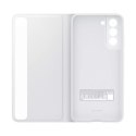 Samsung Smart Clear View Cover étui antibactérien avec une trappe intelligente Samsung Galaxy S21 FE blanc (EF-ZG990CWEGEE)