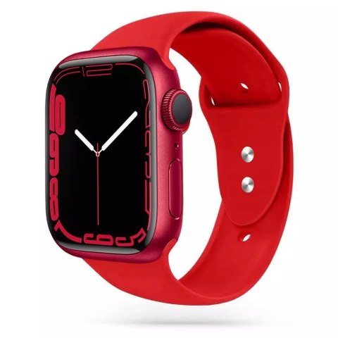 Tech-protect iconband apple watch 4 / 5 / 6 / 7 / 8 / se / ultra (42 / 44 / 45 / 49 mm) red