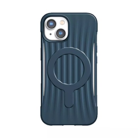 Raptic Clutch Case iPhone 14 Plus avec coque arrière MagSafe bleu