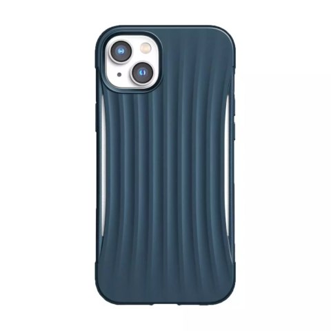 Raptic Clutch Case iPhone 14 Plus coque arrière bleu