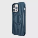 Raptic Clutch Case iPhone 14 Pro Max avec coque arrière MagSafe bleu