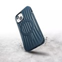 Raptic Clutch Case iPhone 14 avec coque arrière MagSafe bleu