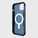 Raptic Fort Case iPhone 14 Plus avec coque bleue blindée MagSafe