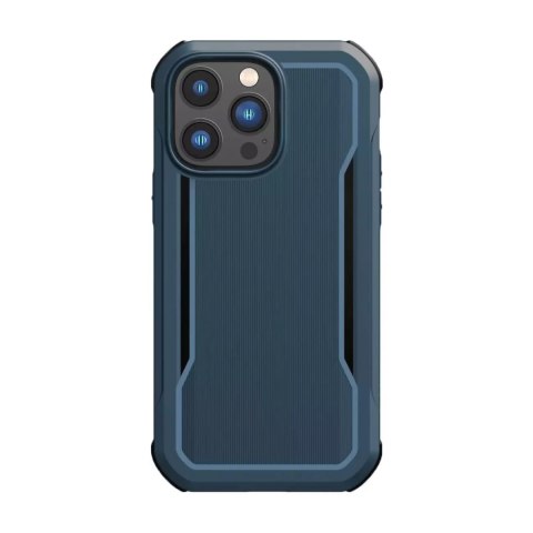 Raptic Fort Case iPhone 14 Pro Max avec coque bleue blindée MagSafe