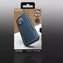 Raptic Fort Case iPhone 14 Pro Max avec coque bleue blindée MagSafe