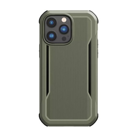 Raptic Fort Case iPhone 14 Pro avec coque blindée MagSafe vert