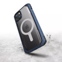 Raptic Secure Case iPhone 14 avec coque bleue blindée MagSafe