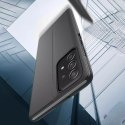 Eco Leather View Case étui élégant avec rabat et fonction de support pour Samsung Galaxy A33 5G bleu