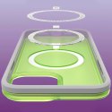 Kingxbar PQY Fluorescence Series Coque magnétique pour iPhone 13 Coque Vert (compatible MagSafe)