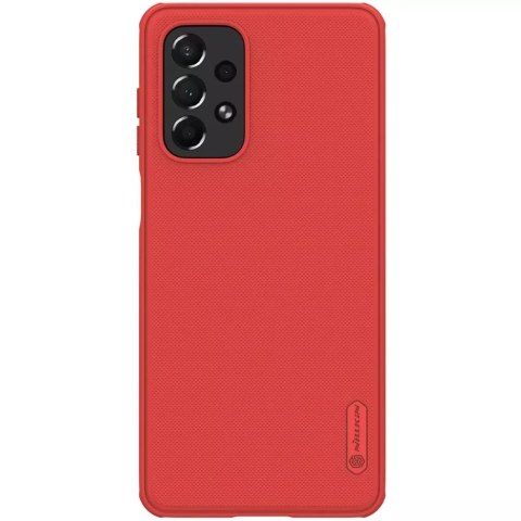 Nillkin Super Frosted Shield Pro pour Samsung Galaxy A73 rouge