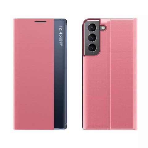 Nouveau couvercle à rabat Sleep Case pour Samsung Galaxy S22 rose