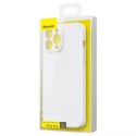 Baseus Liquid Gel Case Housse en caoutchouc souple et souple pour iPhone 13 Pro blanc (ARYT000402)