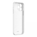 Baseus Liquid Gel Case Housse en caoutchouc souple et souple pour iPhone 13 Pro blanc (ARYT000402)