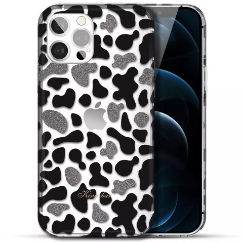 Coque Kingxbar Wild Series pour iPhone 13 Pro vache