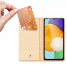 Etui type bibliothèque Dux Ducis Skin Pro pour Samsung Galaxy A13 5G doré