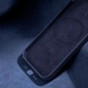 Kingxbar PQY Coque magnétique en silicone pour iPhone 13 Pro Max Housse en silicone Rose (compatible MagSafe)