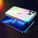 Kingxbar PQY Nebula Series Coque magnétique pour iPhone 13 Pro Max Coque transparente (compatible MagSafe)