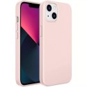 Kingxbar PQY Silicone Series Magnetic Case for iPhone 13 Pro Silicone Case Cover Pink (MagSafe Compatible)
