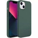 Kingxbar PQY Silicone Series Magnetic Case for iPhone 13 Pro Silicone Cover Cover Green (MagSafe Compatible)