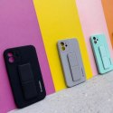 Wozinsky Kickstand Case étui en silicone avec support pour iPhone 13 Pro bleu marine