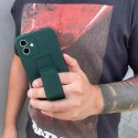 Wozinsky Kickstand Case étui en silicone avec support pour iPhone 13 Pro vert