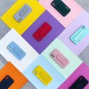Wozinsky Kickstand Case étui en silicone avec support pour iPhone 13 bleu clair
