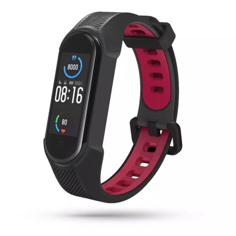 Armour xiaomi mi smart band 5 / 6 / 6 nfc black/red