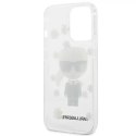 Karl Lagerfeld KLHCP13XHFLT iPhone 13 Pro Max 6,7" przezroczysty/transparent Flower Ikonik Karl