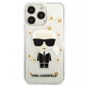 Karl Lagerfeld KLHCP13XHFLT iPhone 13 Pro Max 6,7" przezroczysty/transparent Flower Ikonik Karl