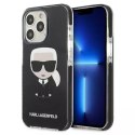 Karl Lagerfeld KLHCP13XTPEIKK iPhone 13 Pro Max 6,7" hardcase czarny/black Iconik Karl