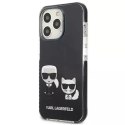 Karl Lagerfeld KLHCP13LTPEKCK iPhone 13 Pro / 13 6,1" hardcase czarny/black Karl&Choupette