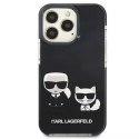 Karl Lagerfeld KLHCP13LTPEKCK iPhone 13 Pro / 13 6,1" hardcase czarny/black Karl&Choupette