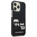 Karl Lagerfeld KLHCP13LTPEKCK iPhone 13 Pro / 13 6,1" hardcase czarny/black Karl&Choupette