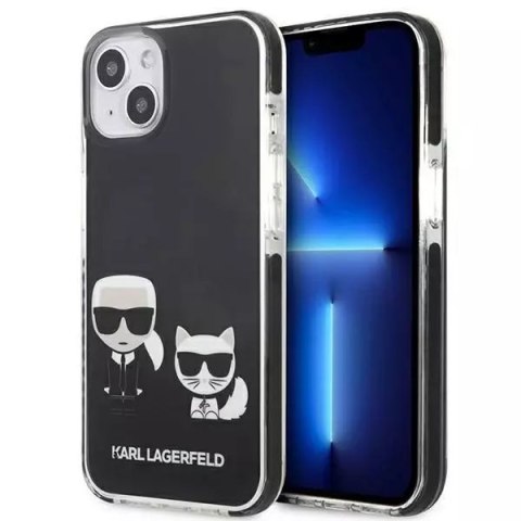 Karl Lagerfeld KLHCP13MTPEKCK iPhone 13 6,1" hardcase czarny/black Karl&Choupette