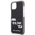 Karl Lagerfeld KLHCP13MTPEKCK iPhone 13 6,1" hardcase czarny/black Karl&Choupette