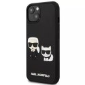 Karl Lagerfeld KLHCP13S3DRKCK iPhone 13 mini 5,4" czarny/black hardcase Karl&Choupette Ikonik 3D