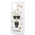 Karl Lagerfeld KLHCP13SHFLT iPhone 13 mini 5,4" przezroczysty/transparent Flower Ikonik Karl