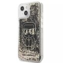 Karl Lagerfeld KLHCP13SLGGKBK iPhone 13 mini 5,4" czarny/black hardcase Liquid Glitter Gatsby