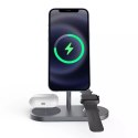 A22 3in1 magnetic magsafe wireless charger grey