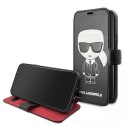 Karl Lagerfeld KLFLBKSN65FIKPUBK iPhone 11 Pro Max czarny/black book Full Body