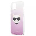 Karl Lagerfeld KLHCP13MCTRP iPhone 13 6,1" hardcase różowy/pink Choupette Head