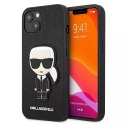 Karl Lagerfeld KLHCP13MOKPK iPhone 13 6,1" czarny/black hardcase Saffiano Ikonik Karl`s Patch