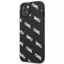 Karl Lagerfeld KLHCP13MPULMBK3 iPhone 13 6,1" hardcase czarny/black Allover