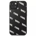 Karl Lagerfeld KLHCP13MPULMBK3 iPhone 13 6,1" hardcase czarny/black Allover