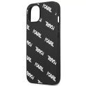 Karl Lagerfeld KLHCP13MPULMBK3 iPhone 13 6,1" hardcase czarny/black Allover