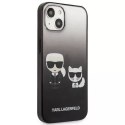 Karl Lagerfeld KLHCP13MTGKCK iPhone 13 6,1" hardcase czarny/black Gradient Ikonik Karl & Choupette