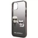 Karl Lagerfeld KLHCP13MTGKCK iPhone 13 6,1" hardcase czarny/black Gradient Ikonik Karl & Choupette