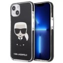 Karl Lagerfeld KLHCP13MTPEIKK iPhone 13 6,1" hardcase czarny/black Iconik Karl