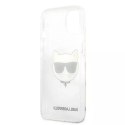 Karl Lagerfeld KLHCP13SCTR iPhone 13 mini 5,4" hardcase transparent Choupette Head